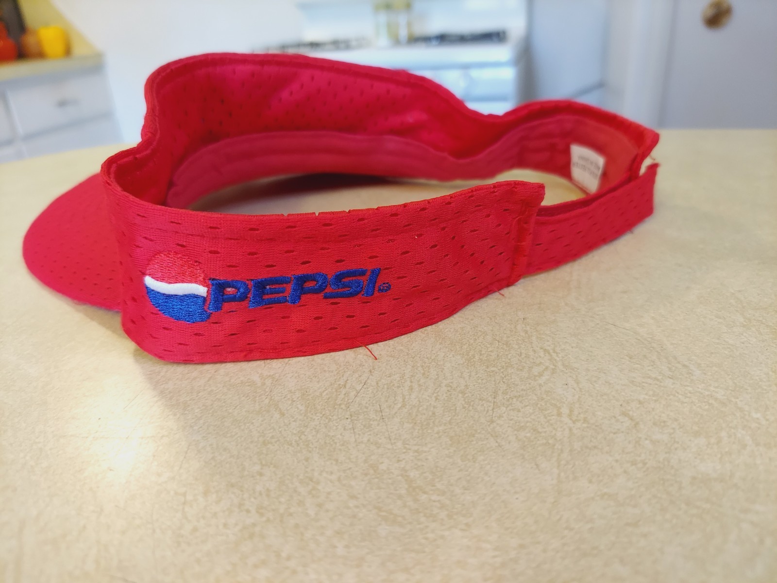 Indianapolis Indians Red Visor Pepsi Logo MiLB Minor League
