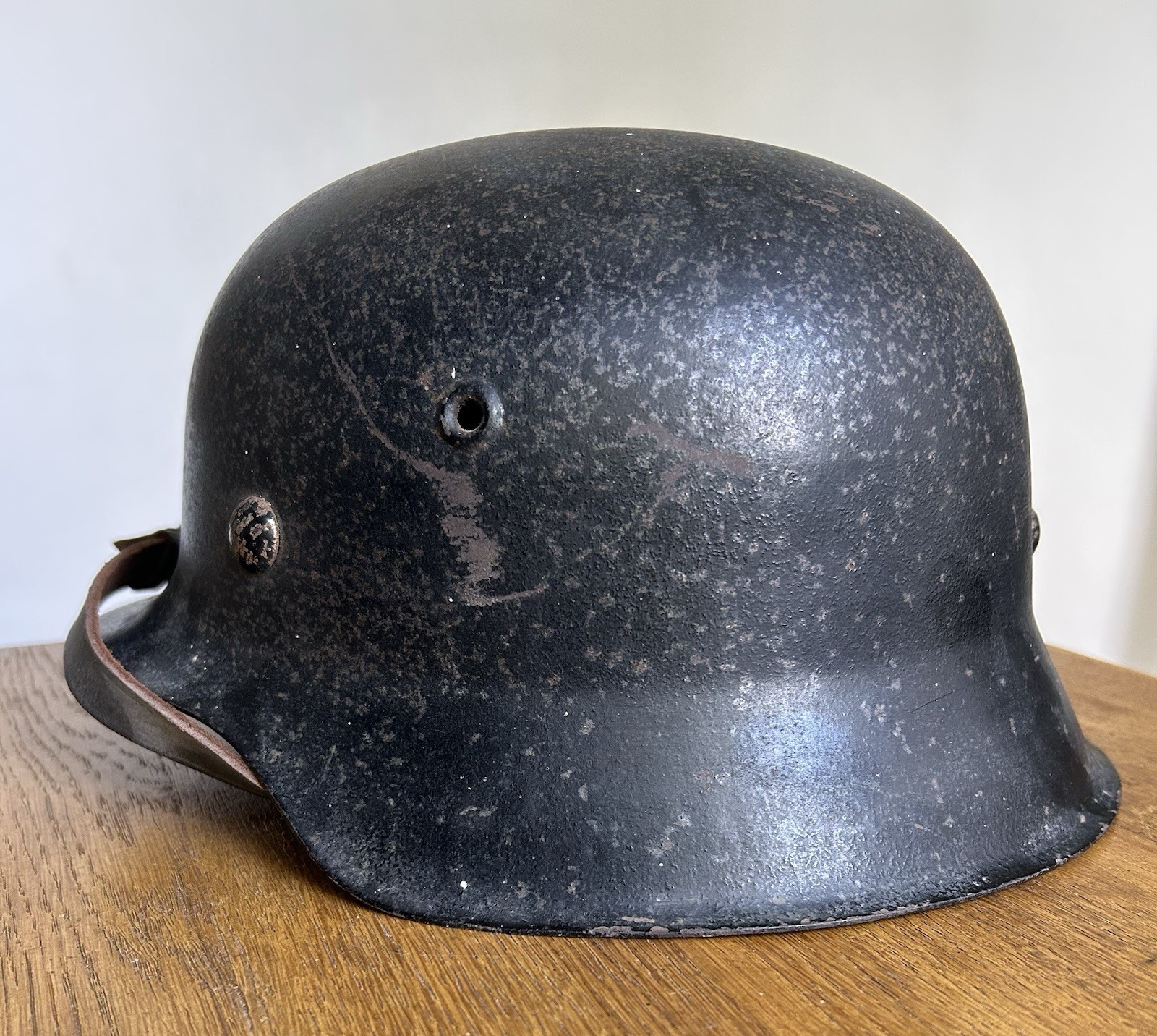 WW2 M42 ET64 1528 German Helmet