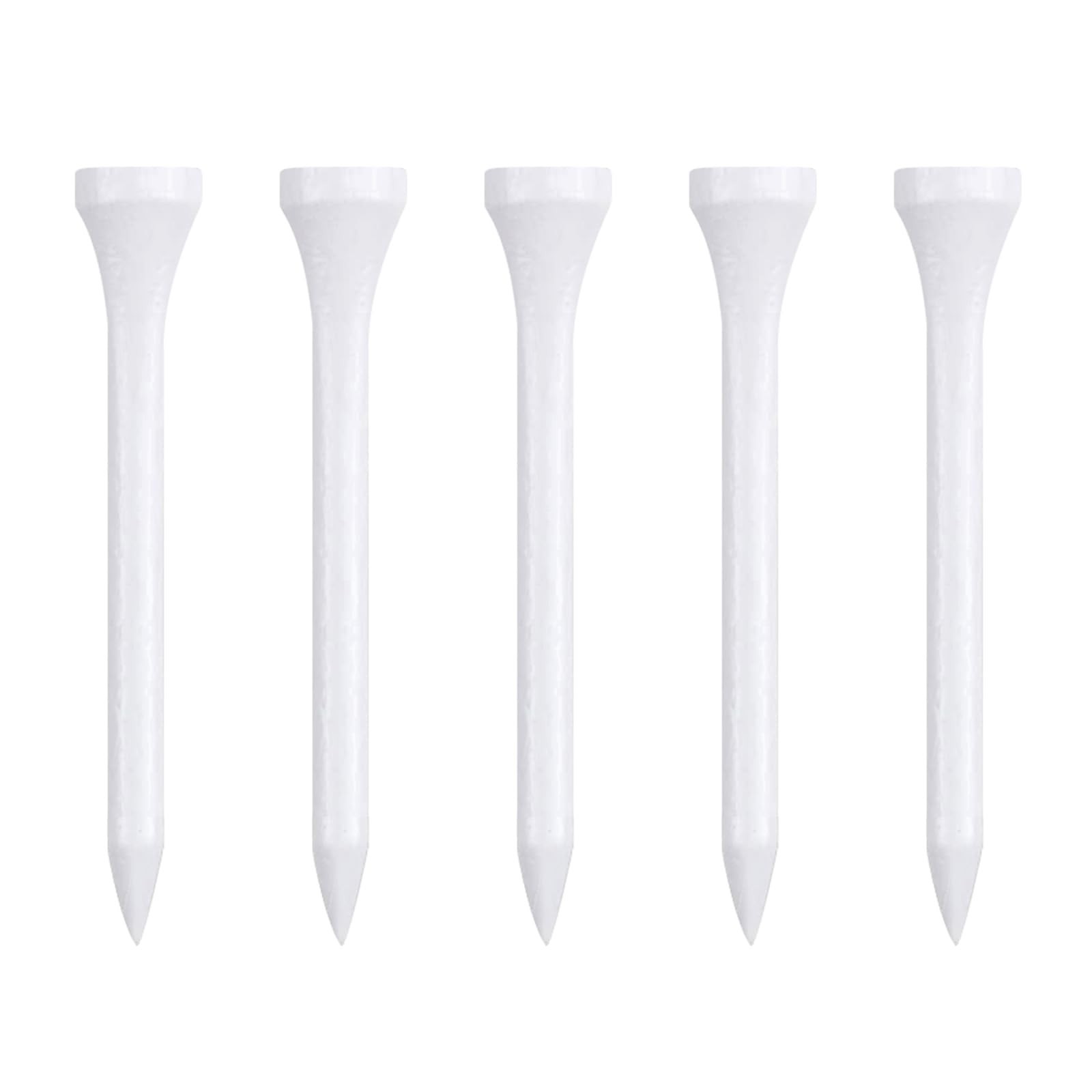 Wooden Golf Tees 3-1/4", 2-3/4", 1-1/2" Available,100 Count (Natural Color, W...