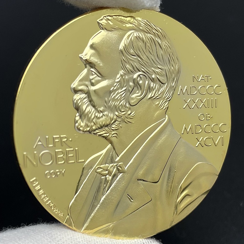 Nobel Prize Commemorative Coin Honorary Tribute To Founders Token Badge Souvenir