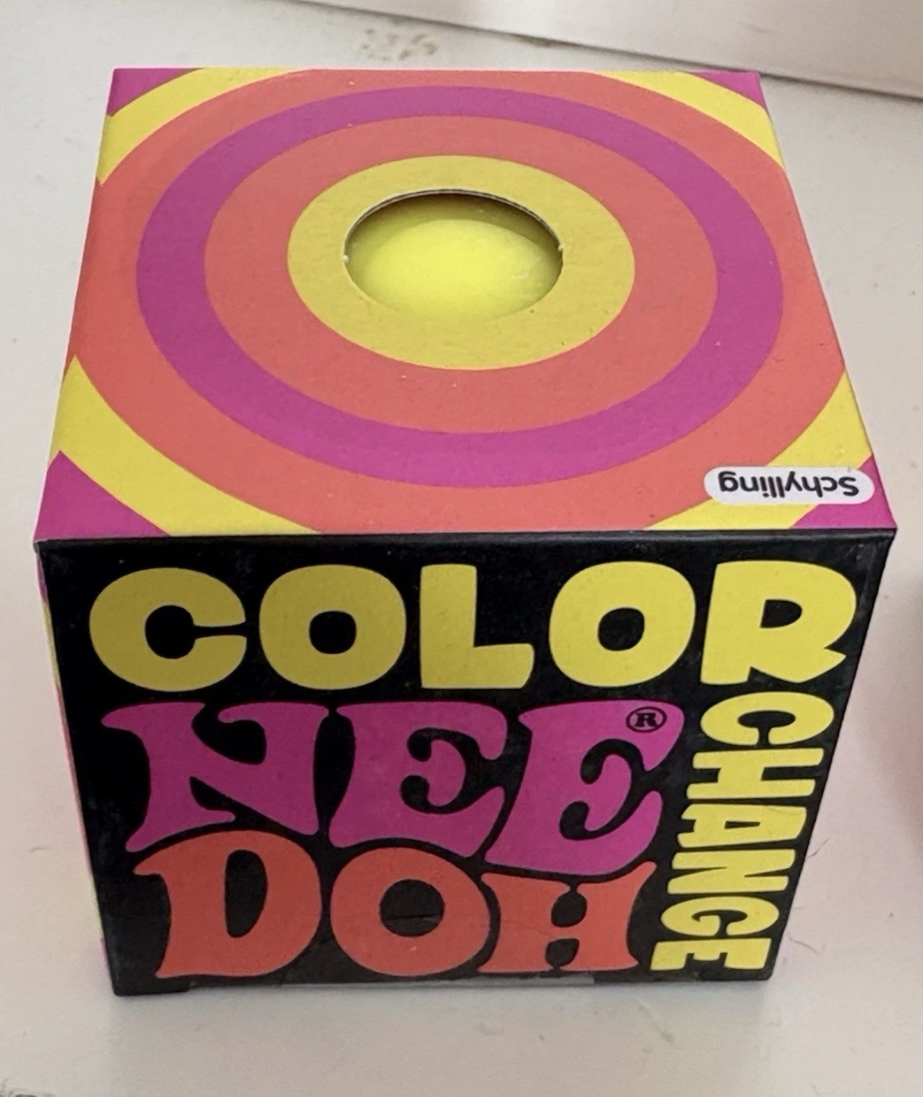 Nee Doh Needoh Color Change Ball Stress Fidget Squeeze sensory Toy TikTok Yellow