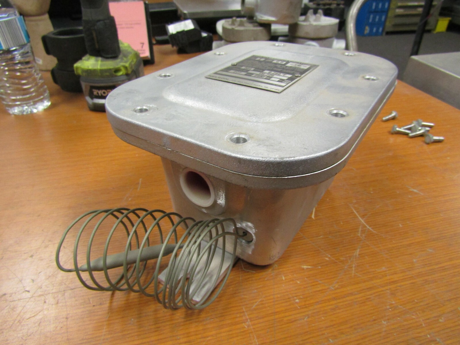 😎 NEW NELSON TH-725 EXPLOSION PROOF TEMPERATURE CONTROLLER 0-250ºF 277 VAC