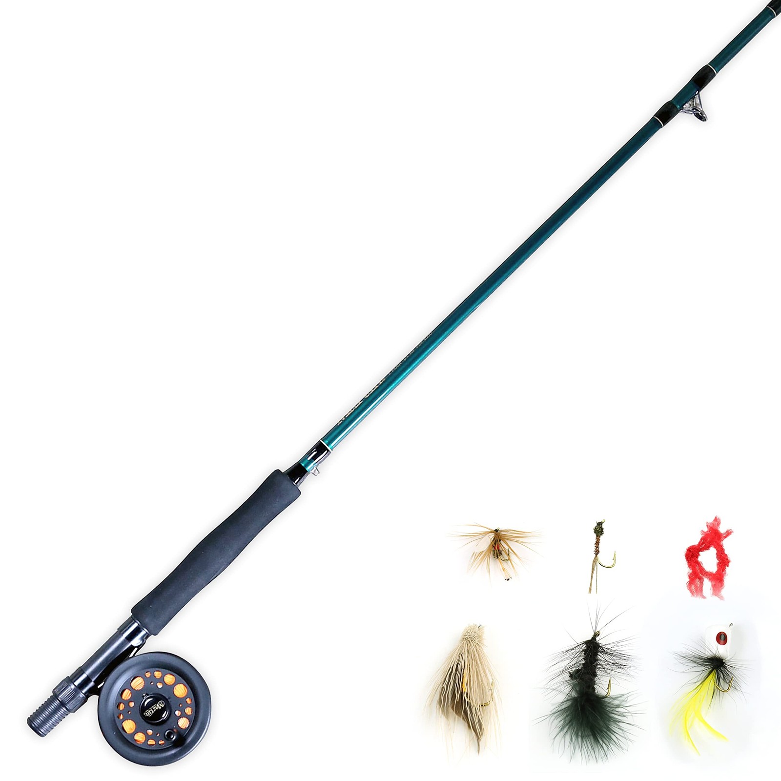 Martin Complete Fly Fishing Kit, 5/6 Rim-Control Fly Reel, Pre-spooled with B...