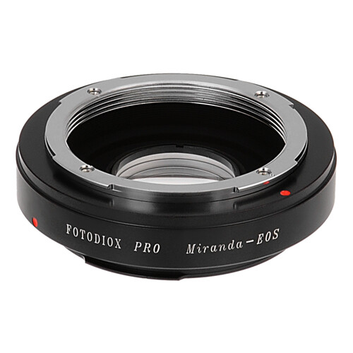 Fotodiox Pro Lens Adapter for Miranda Lens to Canon EF/EF-S Cameras