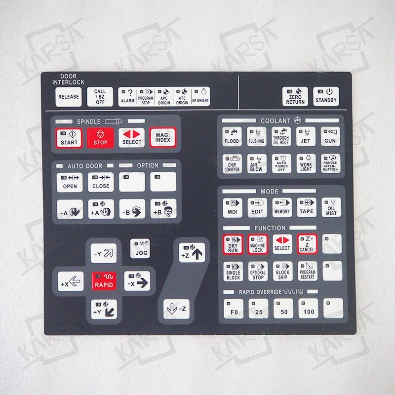 VX-400 VX-500 fit for HYUNDAI KIA Vertical Machining Center Operating Membrane