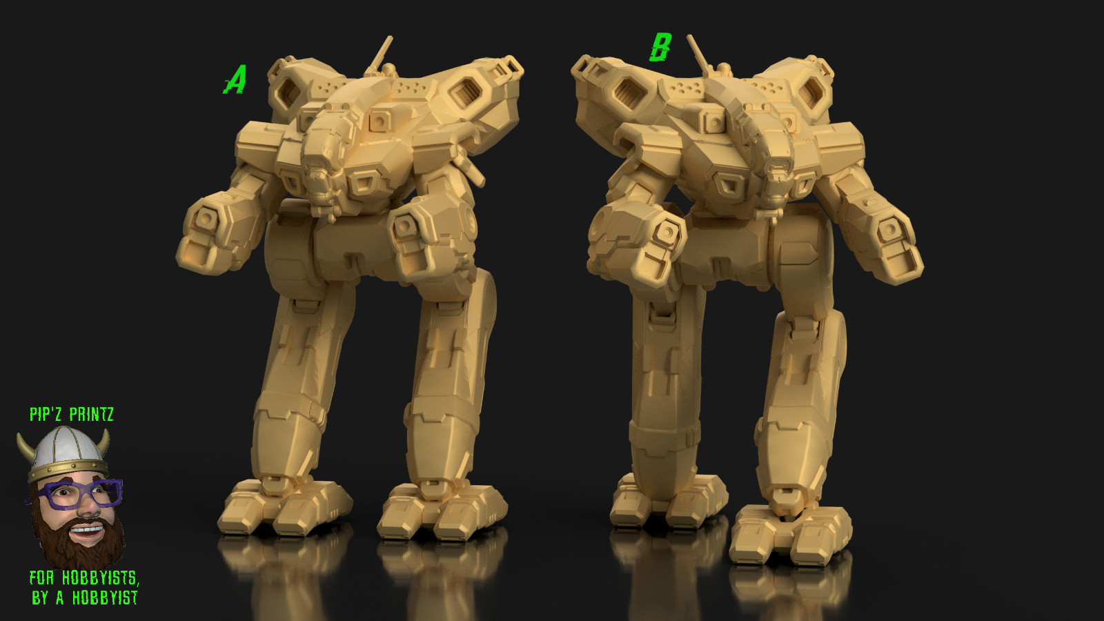 Marauder MAD-3R-B "Iron Fist" Alternate Mech Model For Battletech 6mm-10mm-15mm