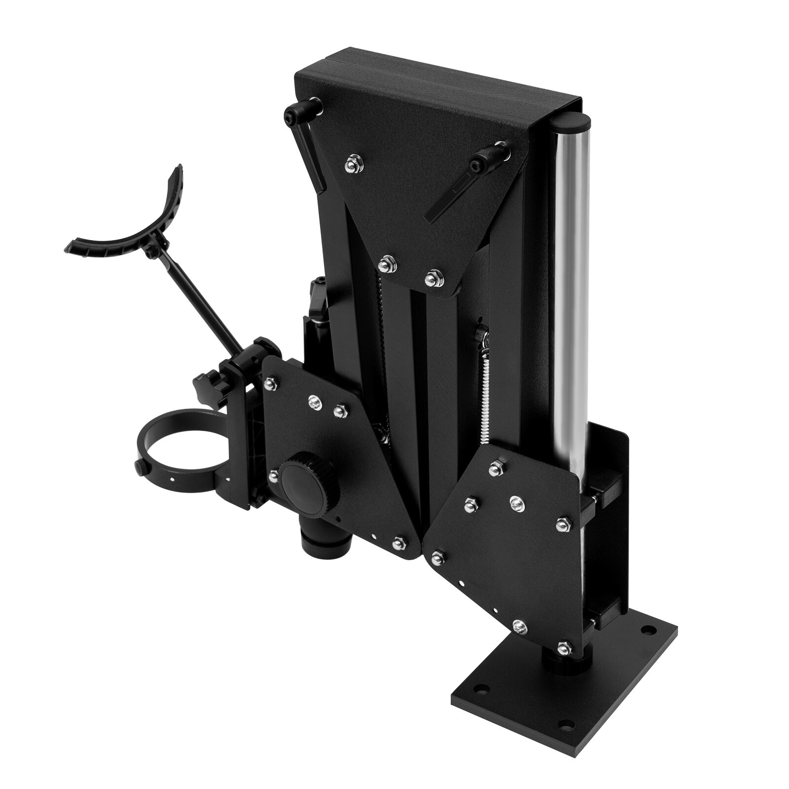 Multi-directional 77mm Jewelry Microscope Stand Inlaid Stand Aluminum Alloy Good