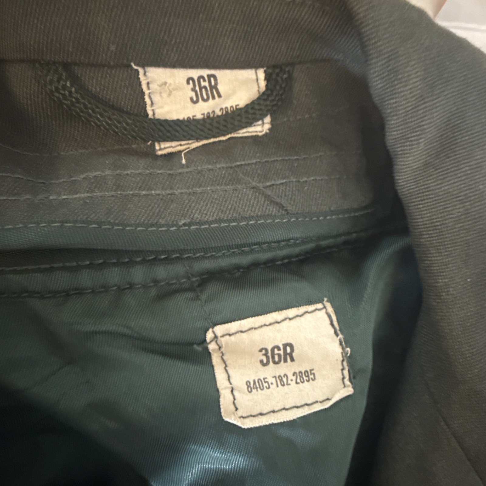 Military Coat Size 36 R