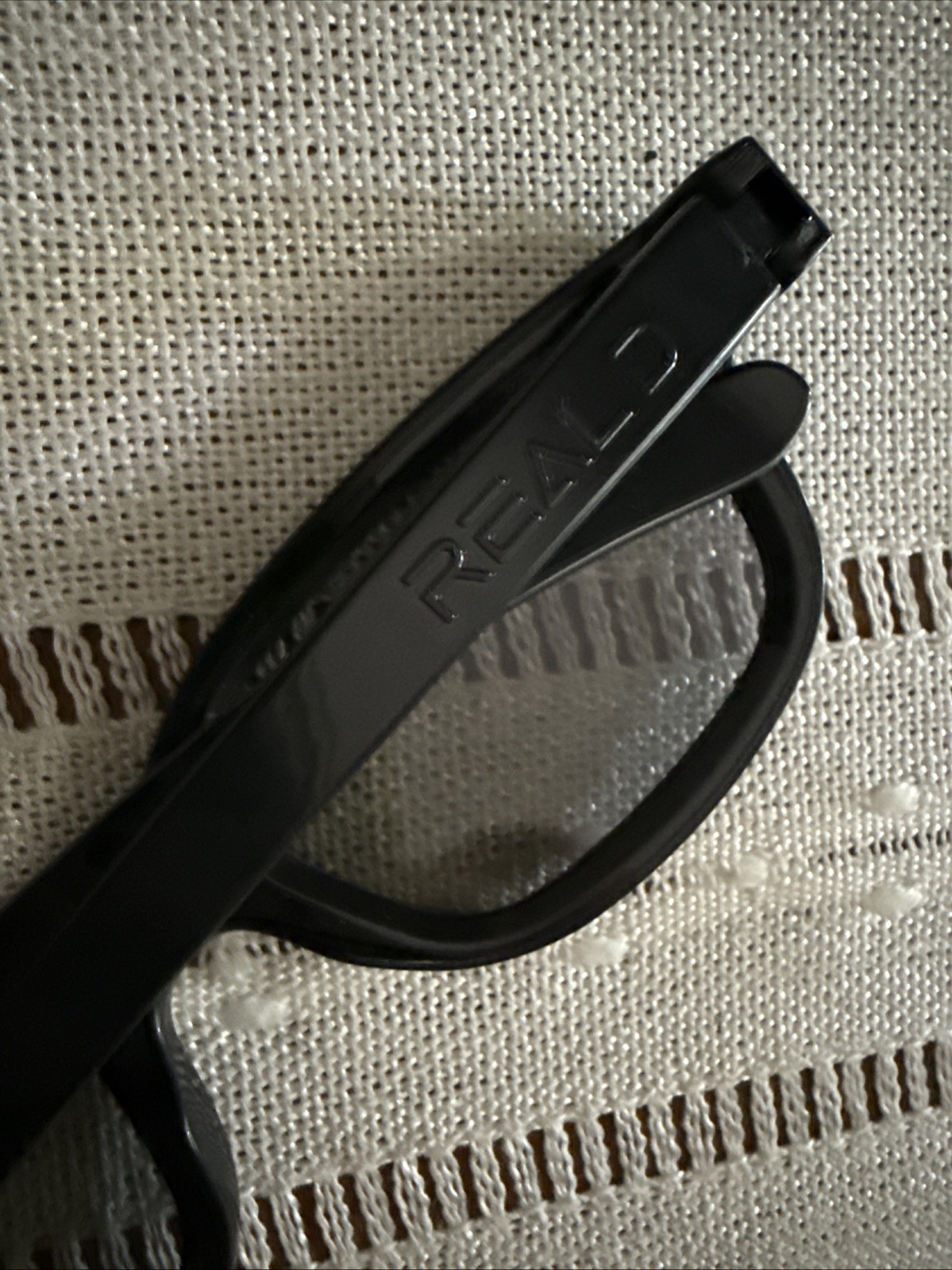Set 6 Areal 3D Glasses Black
