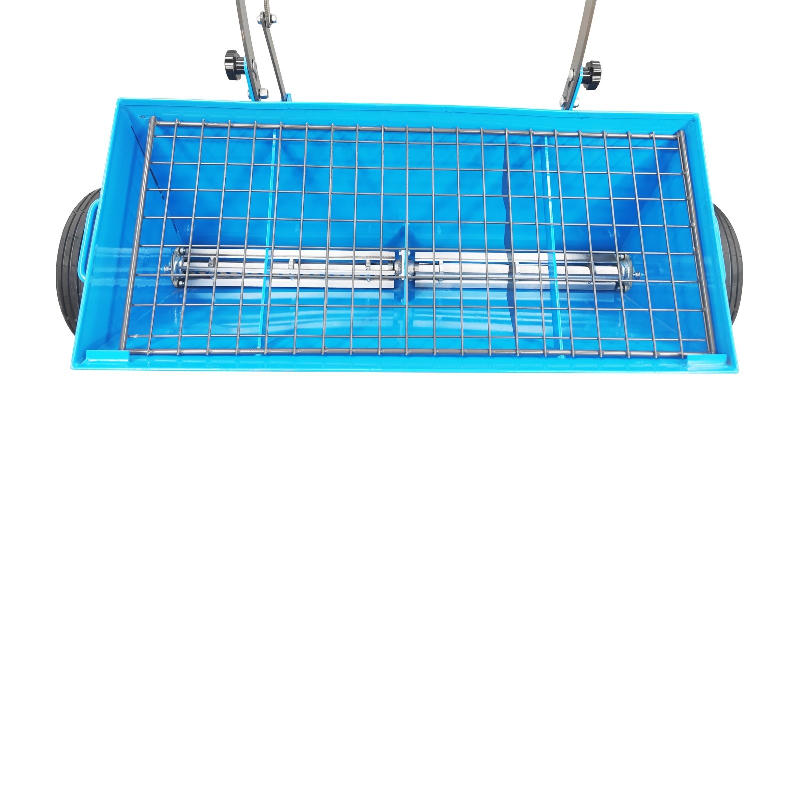 Hand-pushed Corundum Spreader with Large-Capacity Hopper for Floor Construction