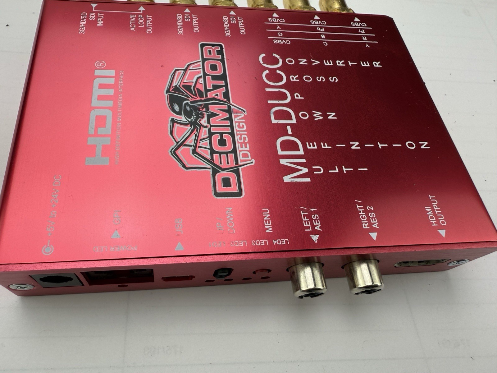 Decimator MD-DUCC Multi-Definiton Down Up Cross Converter #MD-DUCC- Used