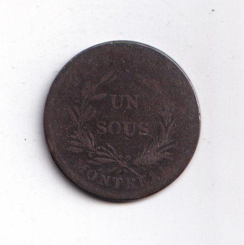 1836 Canada Un Sous Bank of Montreal Token ( N#22493)
