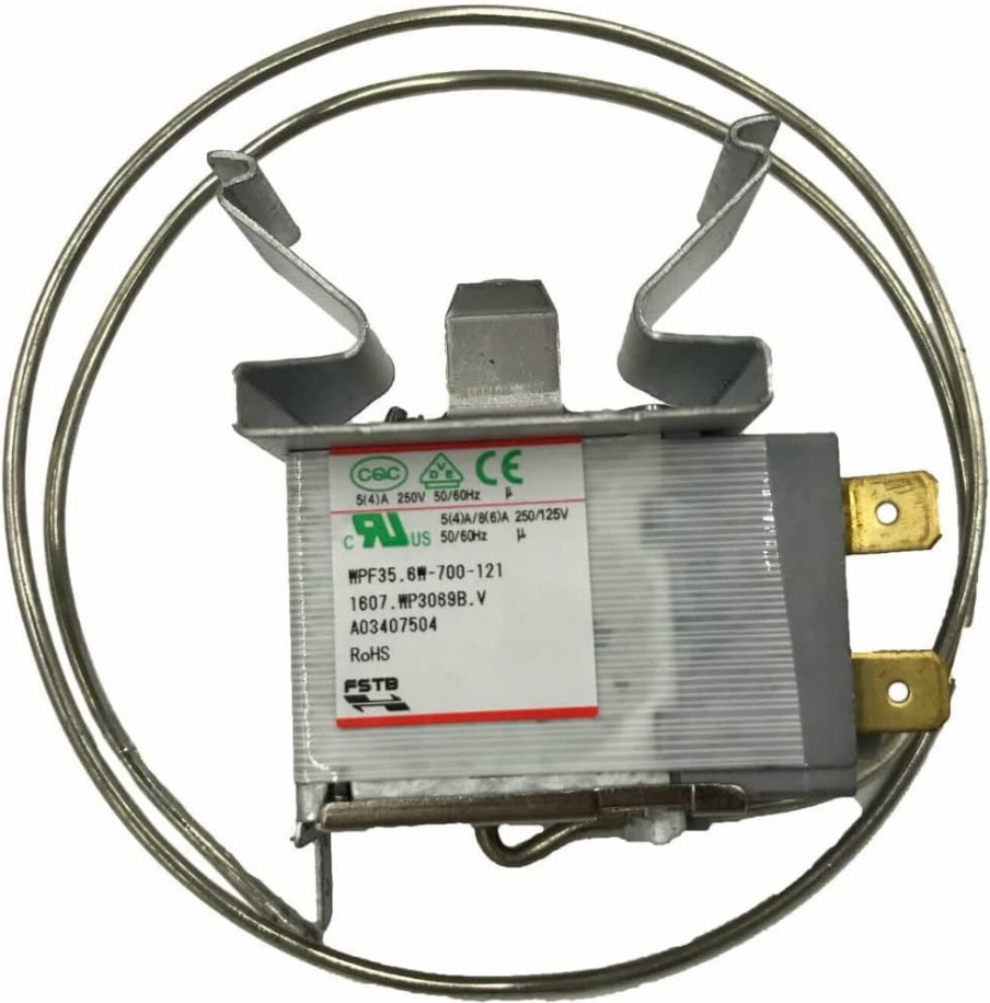 Temperature Control Thermostat For Frigidaire FFFH20F2QWG FFFH21F4QTA FFFH21F4QW