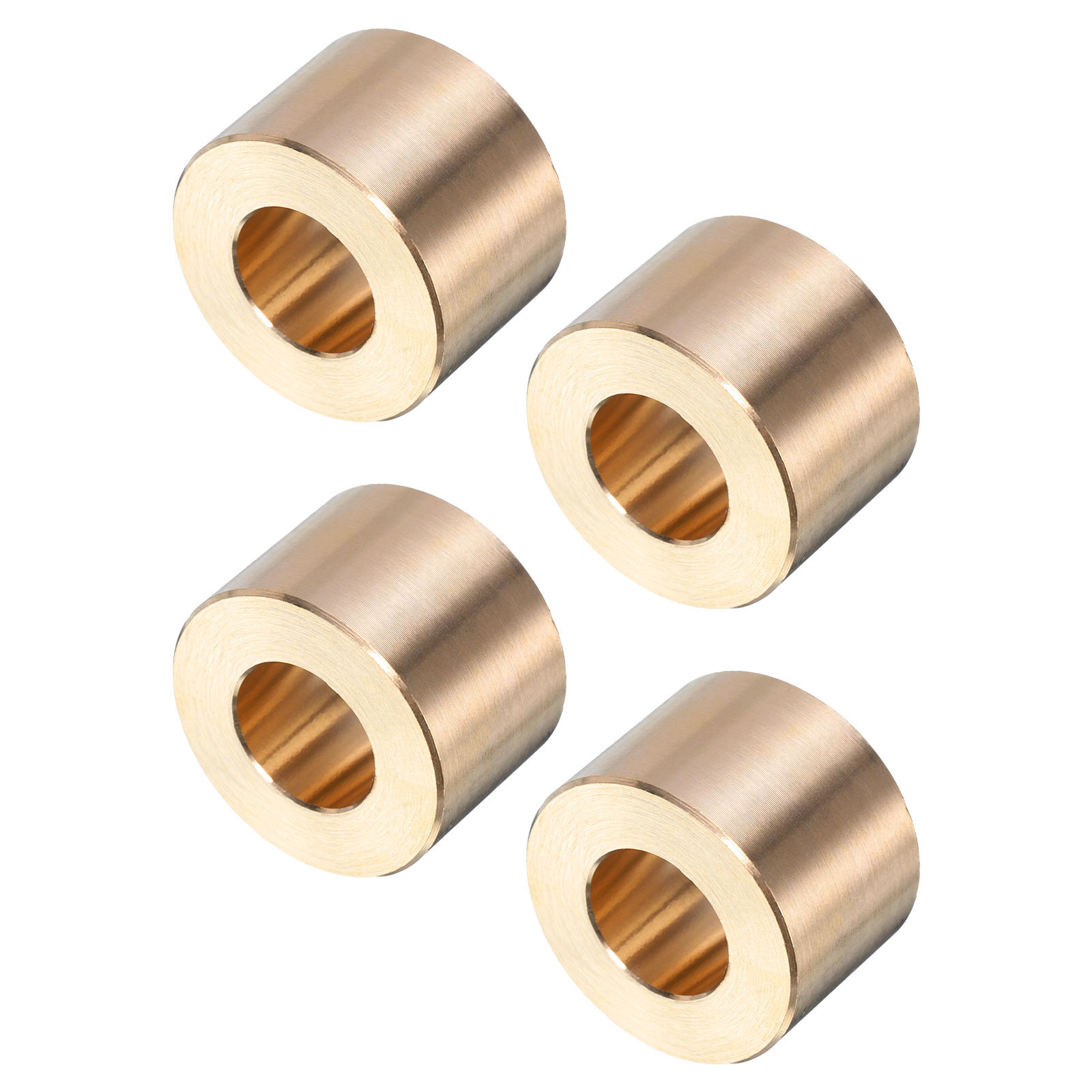 4pcs Sleeve Bearings 1/2" Bore x 1" OD x 11/16" Length Brass Bushings