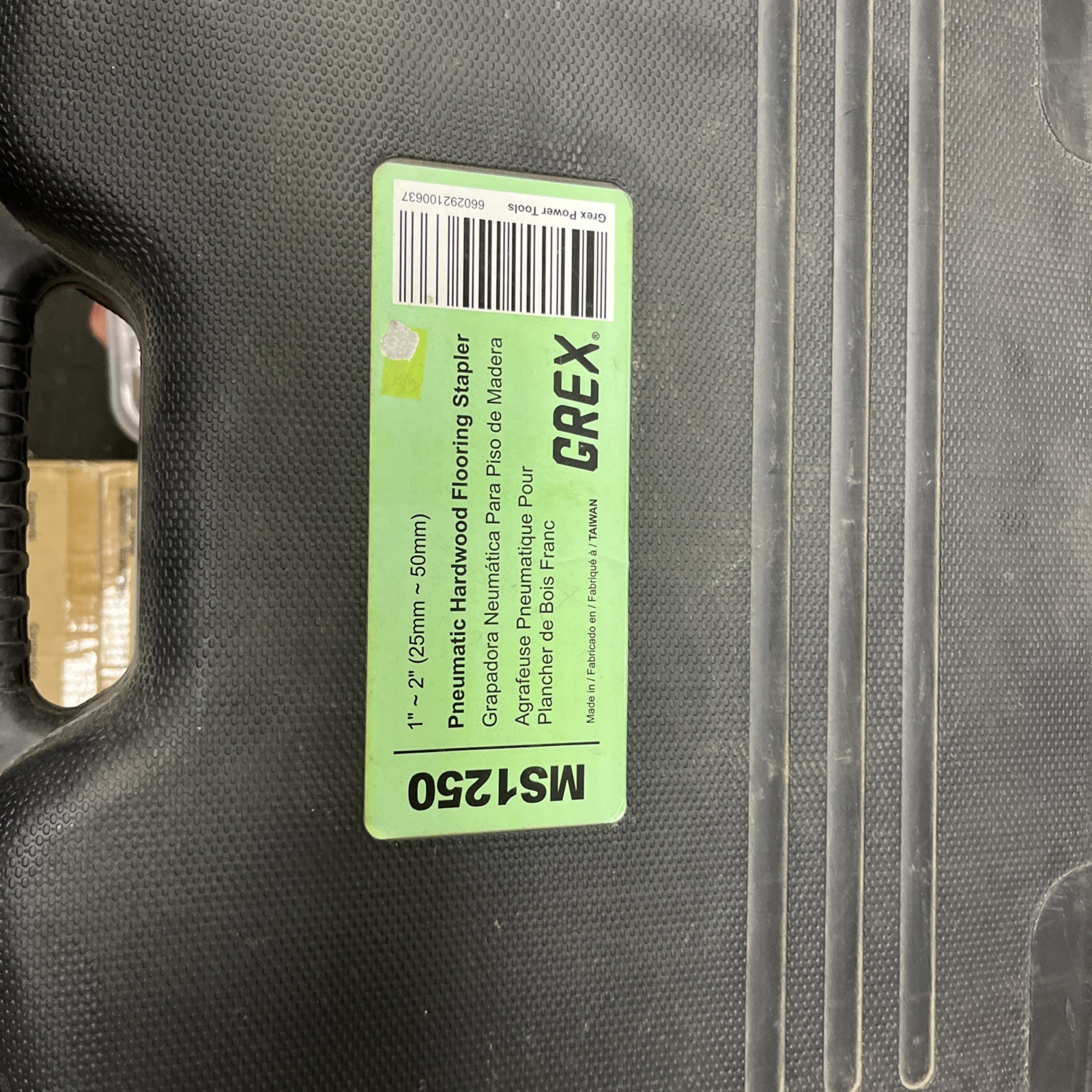 Grex Floor Stapler MS1250 W Case And Mallet