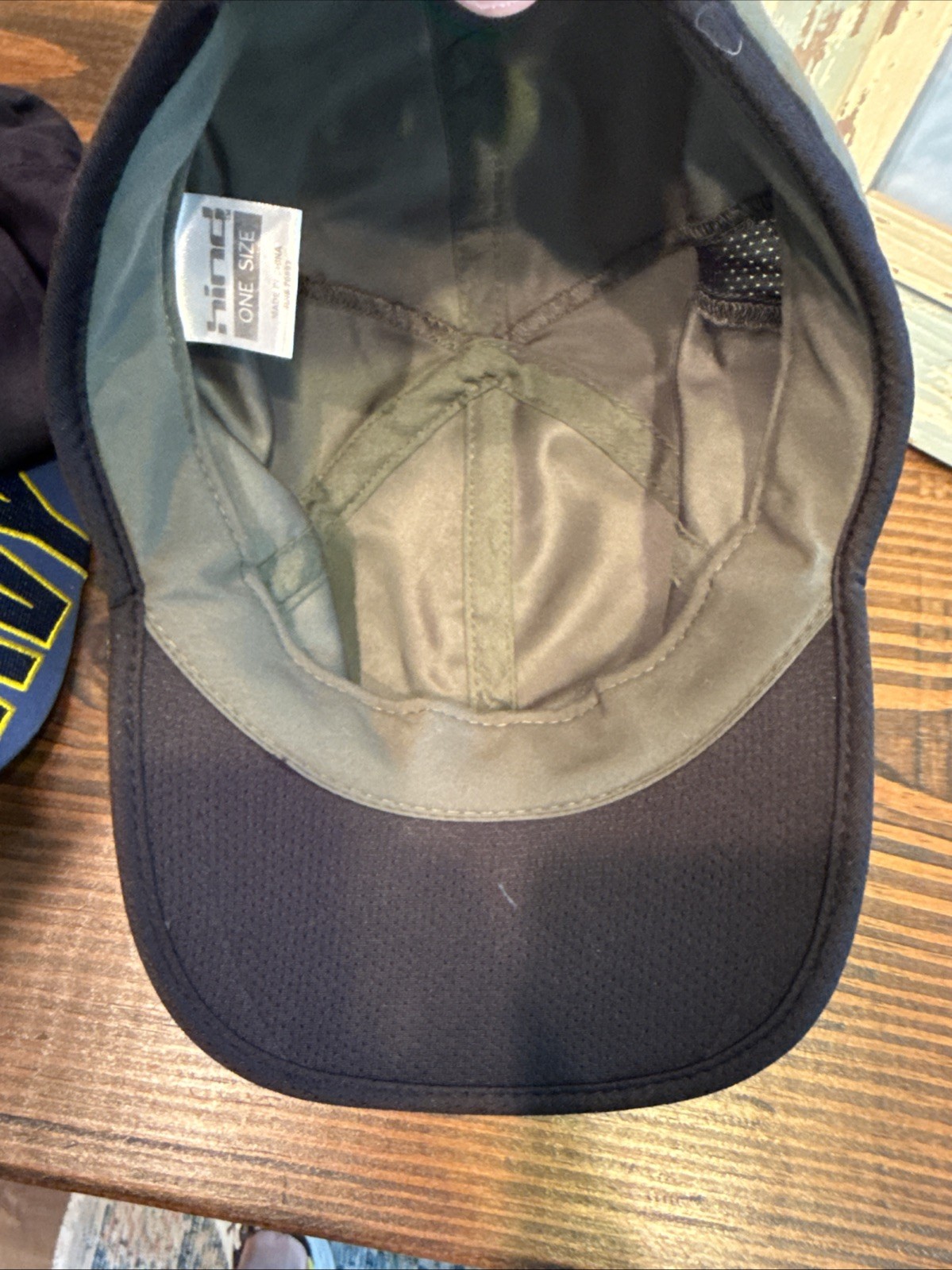 HIND GREEN VENTED RUNNING HAT CAP ONE SIZE ADJUST