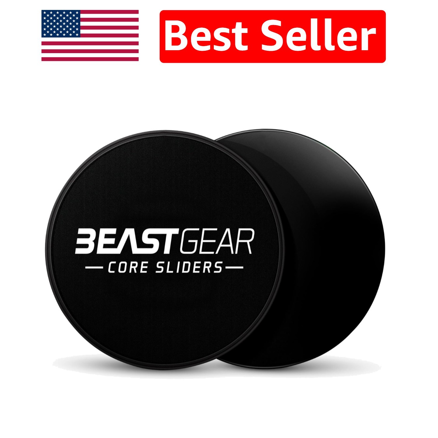 Compact Core Sliders for All Surfaces – Effective Abdominal & Full Body Training