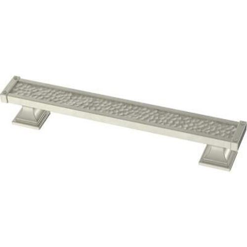 5" Hammered Pull Satin Nickel