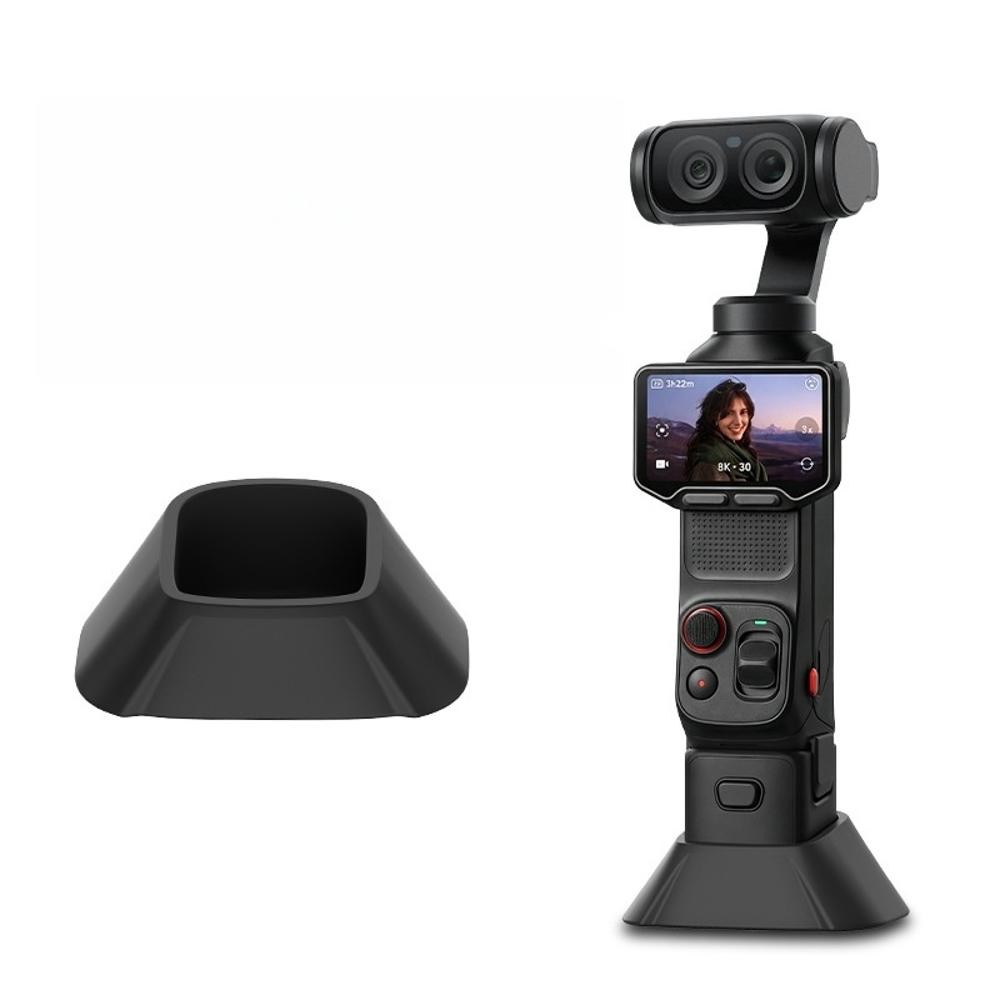 Silicone Base Stand for Insta360 Luna Ultra Camera - Non-Slip Adhesive Car Mount