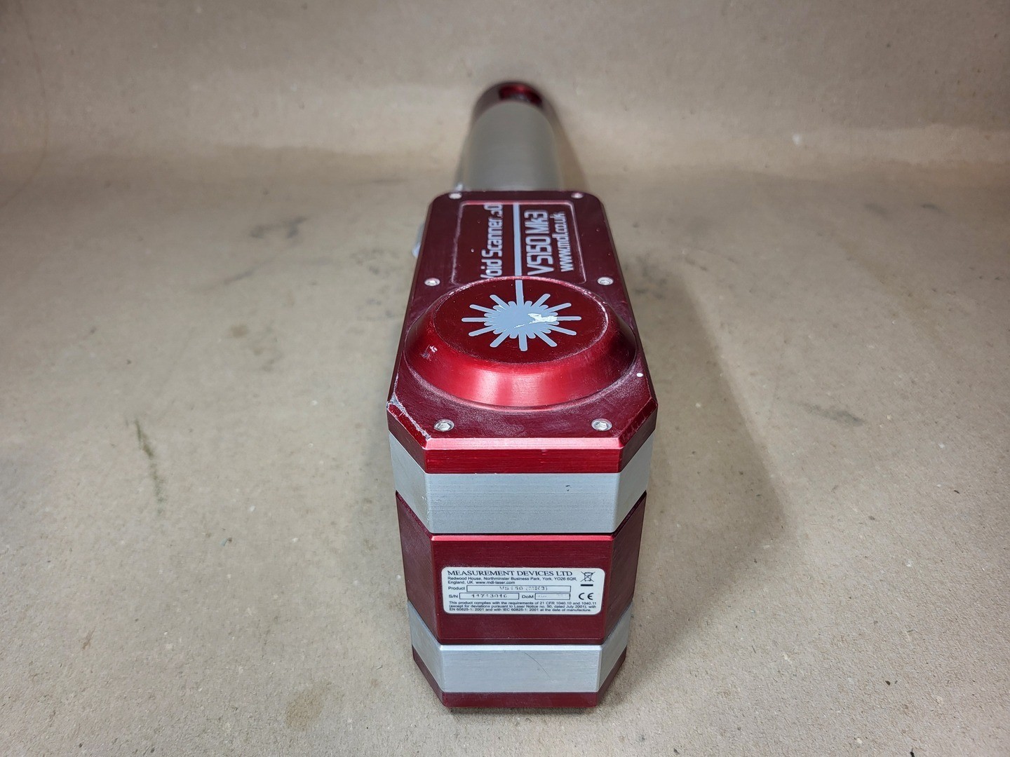 GENTLY USED 2012 MDL VS150 Void Scanner – Lasers