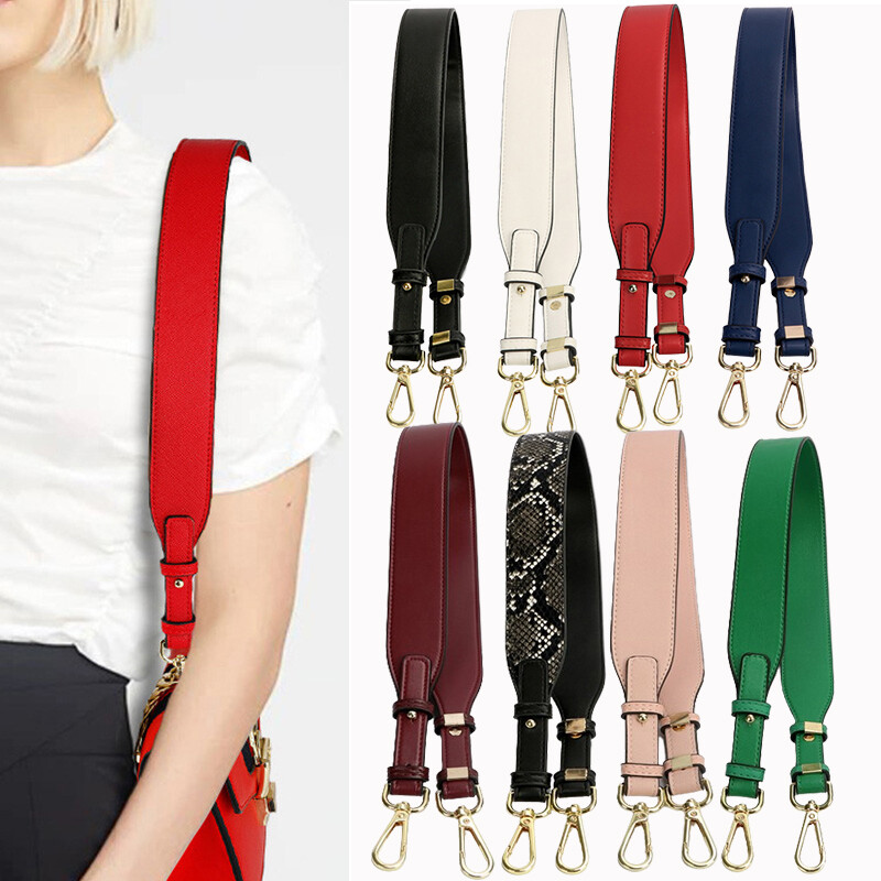 Genuine Leather Replacement Shoulder Strap for Briefcase Satchel Messenger Bag