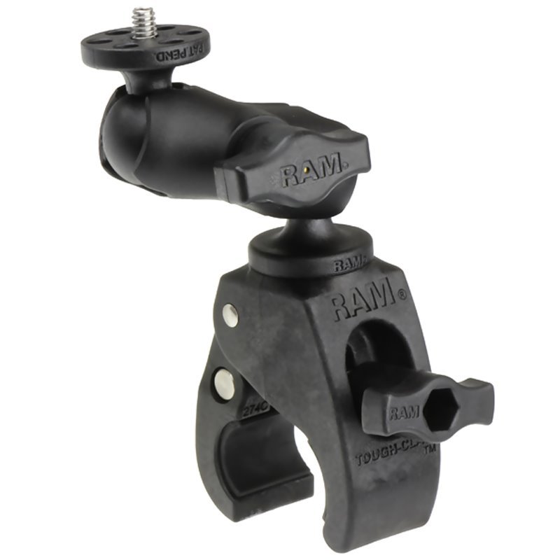 RAM Small Tough-Claw Short Arm Rail Mount with 1/4"-20 Threaded Camera Adapter