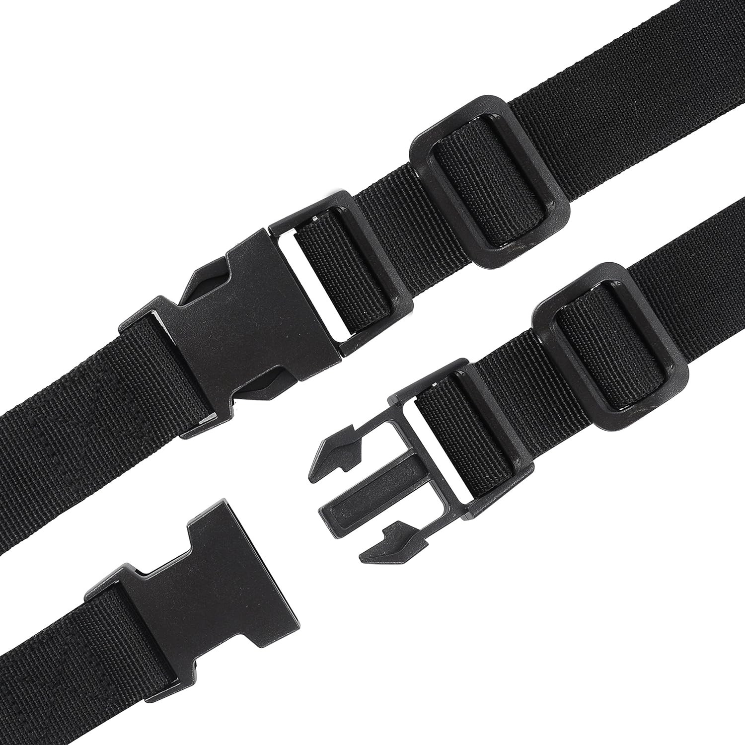 Luggage Strap, 2 Pack Heavy Duty Utility Straps with Quick Release Buckle, Adjus