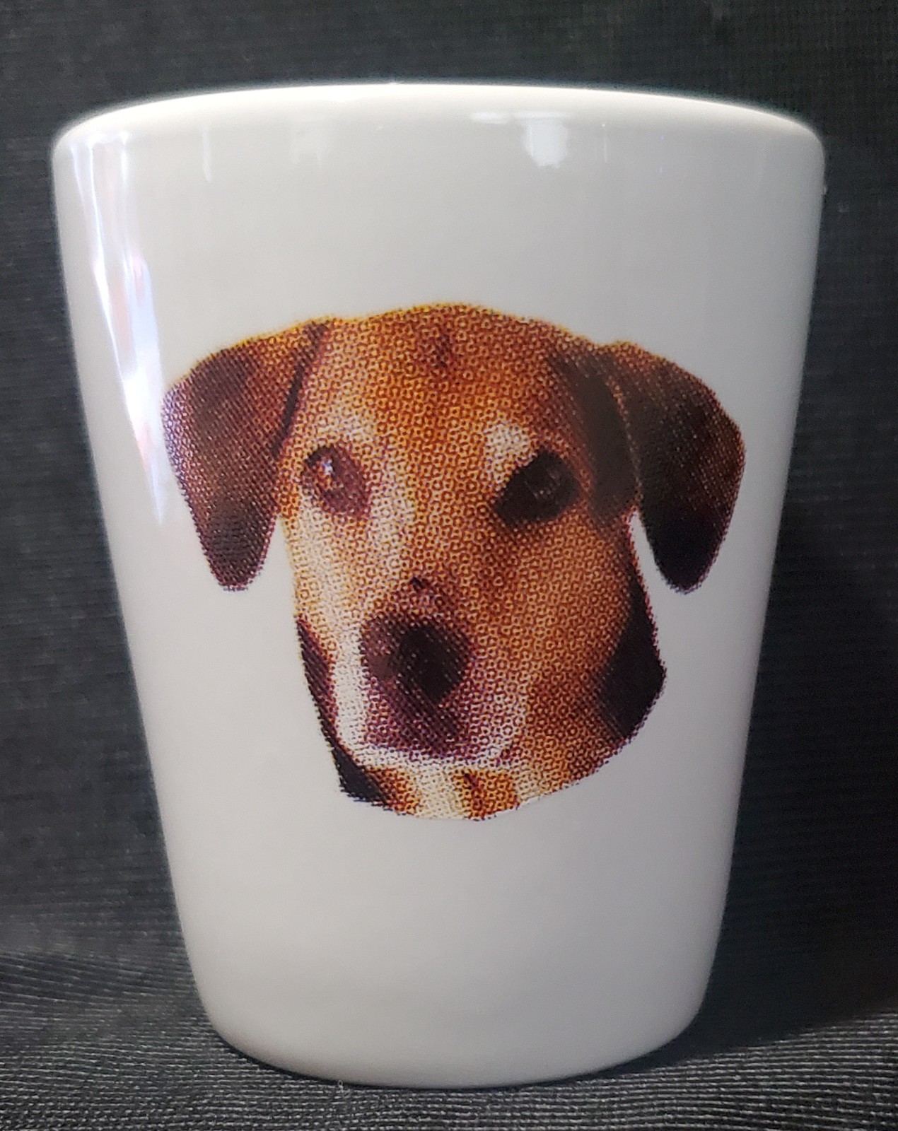 Harrier 1½ White Shot Glass