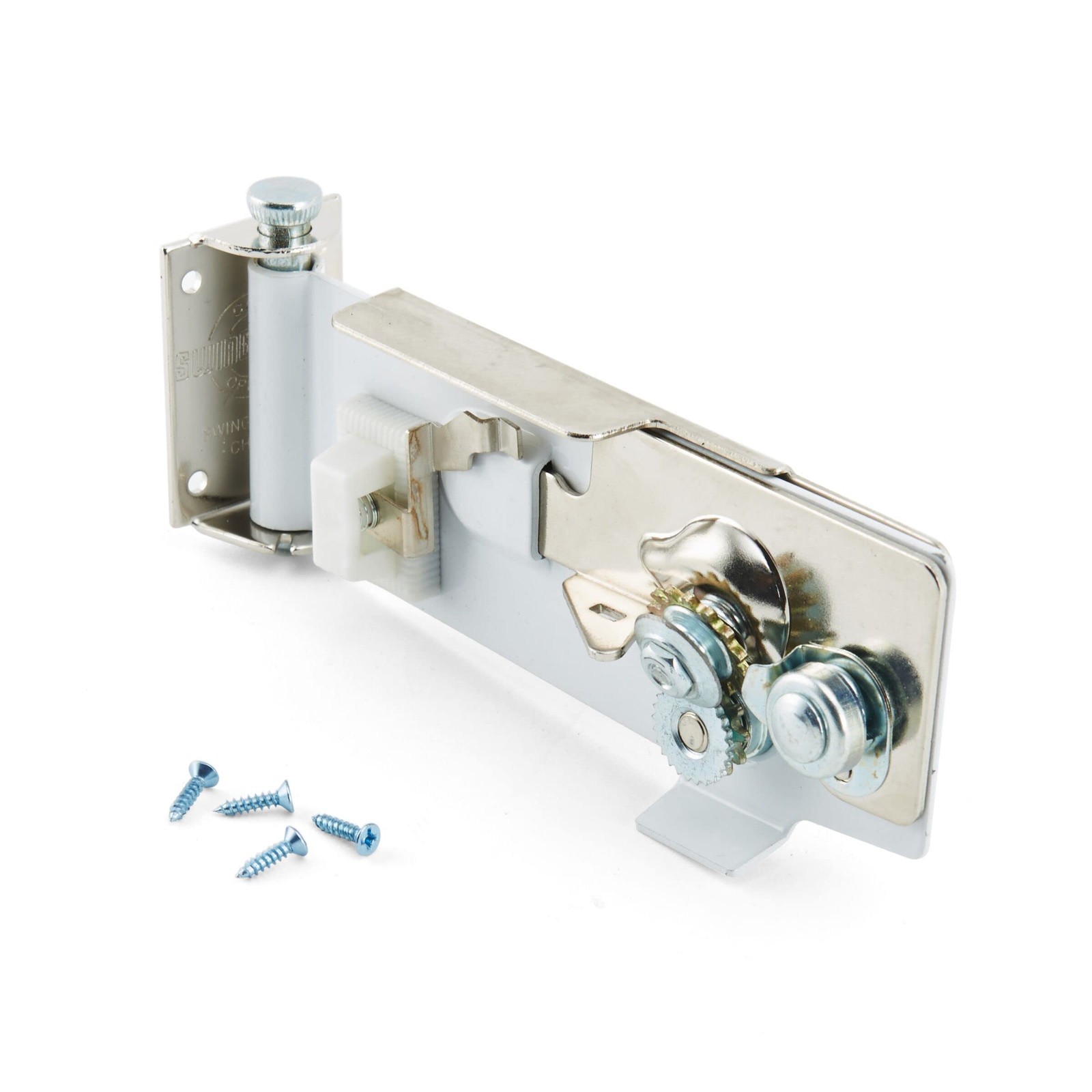 Wall Mount Can Opener with Magnet, 1-Pack, White -