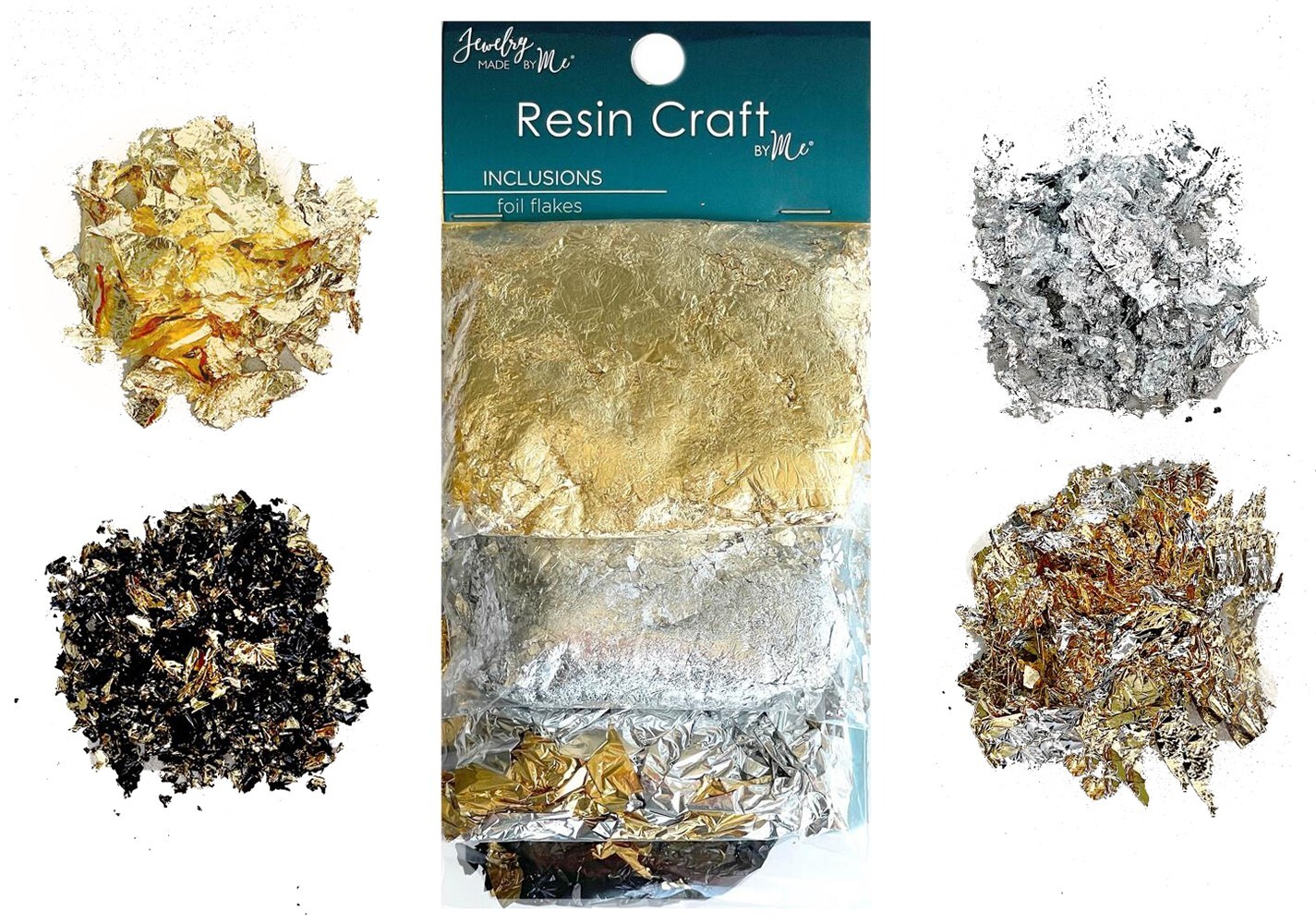 Jewelry Made, Foil Flakes, Inclusions, Metallic Foil, Gilding Flakes