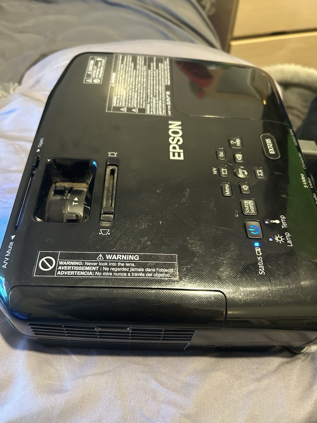 Epson EX7235 Conference Room Pro Projector no remote