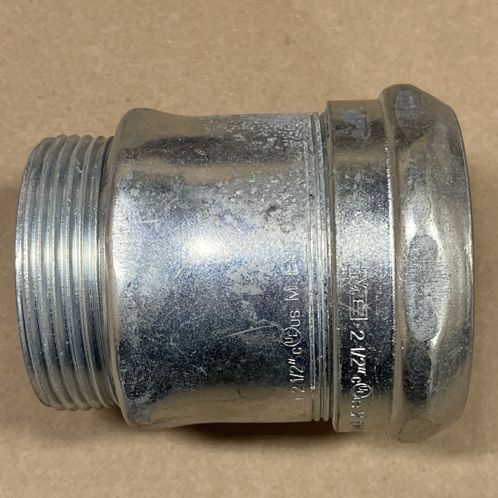 Madison MECR-756-B 2.5" EMT Compression Connector, Similar EATON CROUSE-HINDS