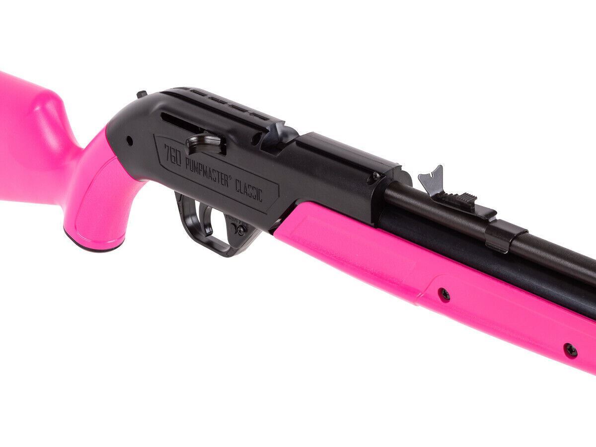 Crosman 760 Pumpmaster, Pink Stock .177
