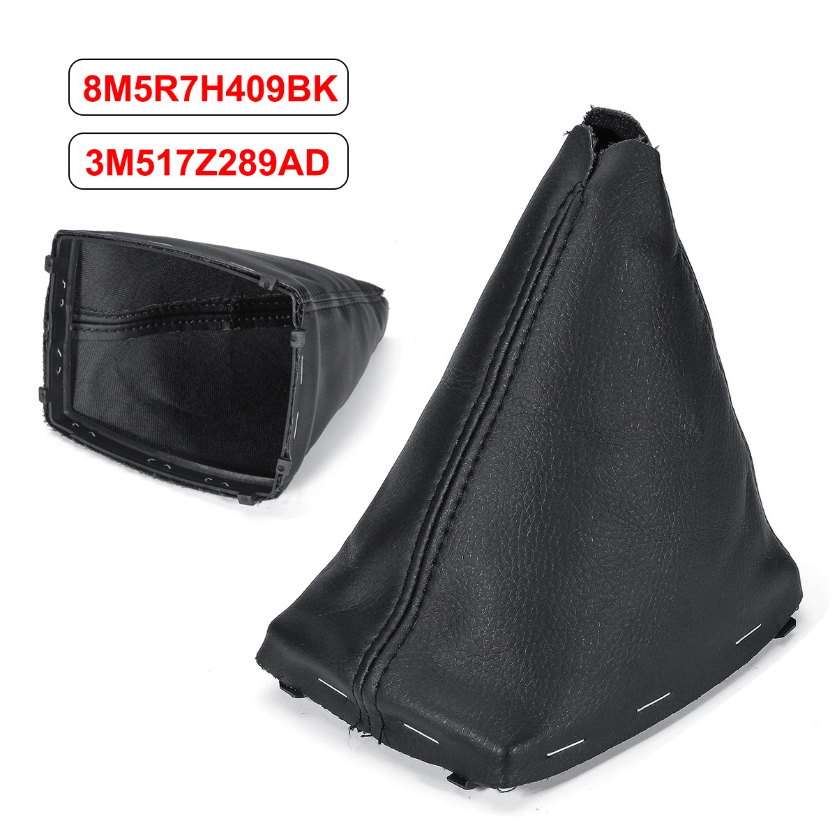 Black Gear Shift Gaiter Boot Cover For Ford Focus-C-Max 03-07 MK2 Titanium 08-11