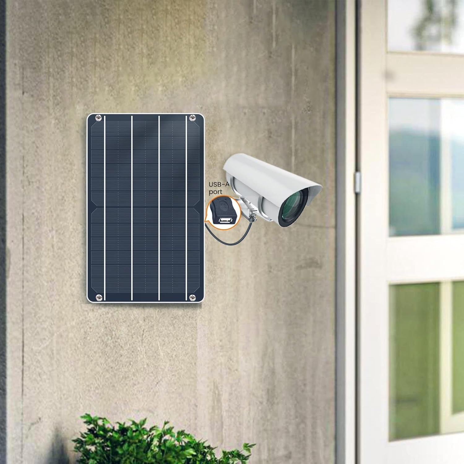 Efficient 6W Portable Solar Panel for Smartphones & Small Devices - Durable