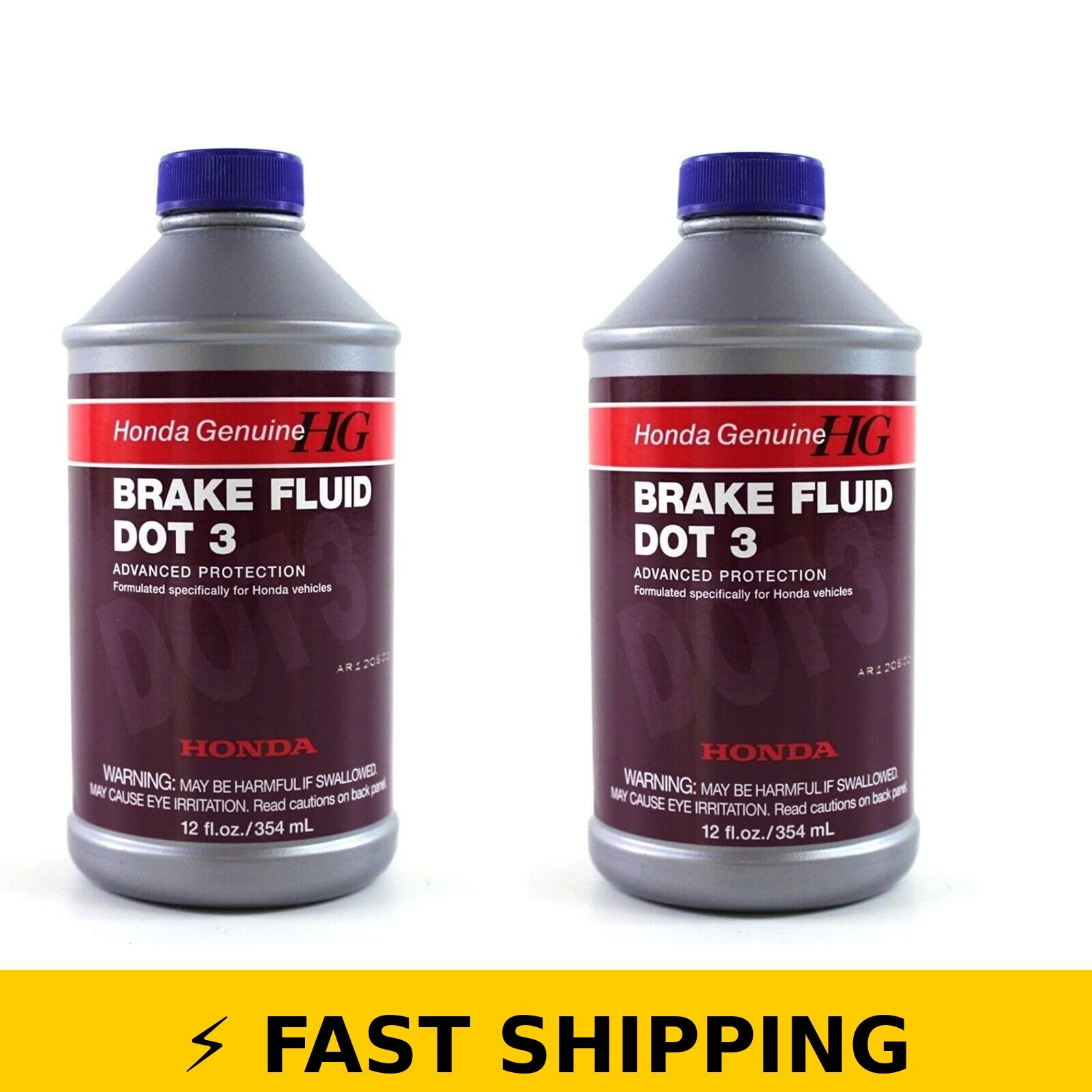 Genuine Honda Brake Fluid Dot 3 (Pack of 2)