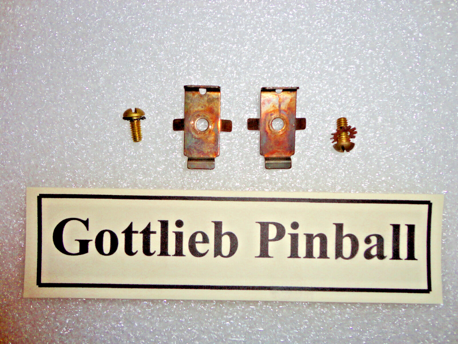 Gottlieb Relay, Clip and Screw, Part Number A-9519. Must have Hard to Find Part!