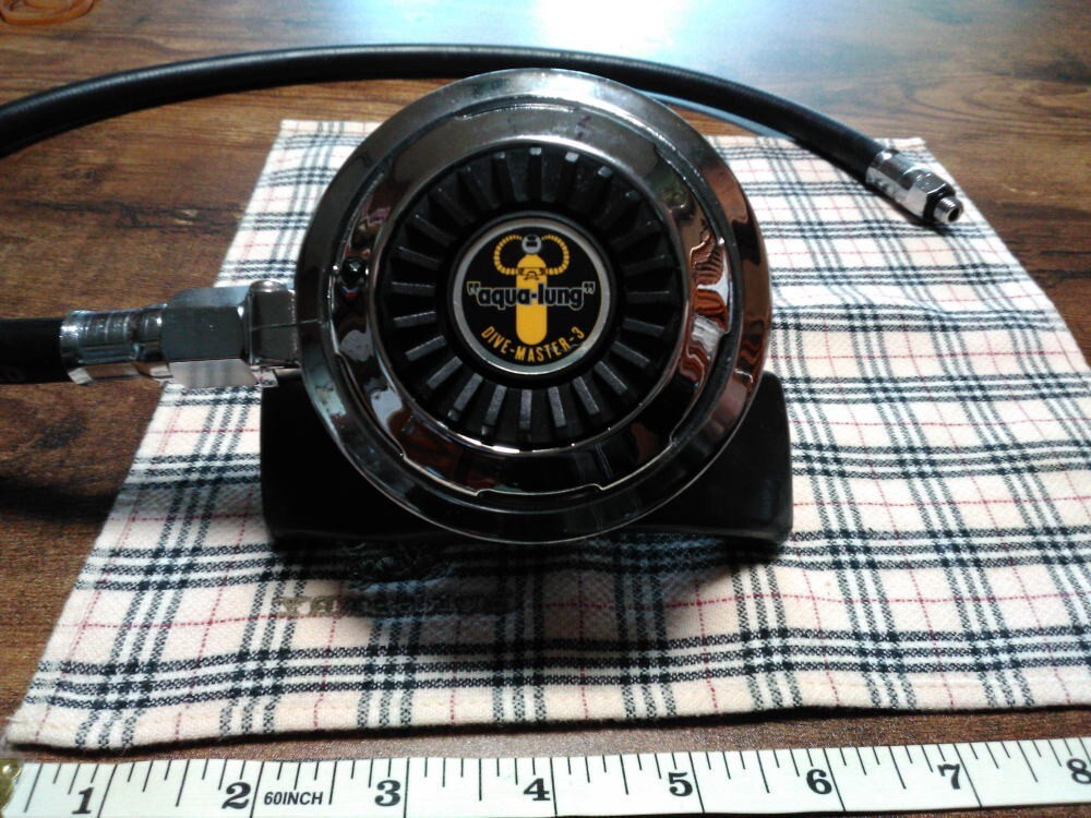 Vintage aqua-lung DIVE-MASTER-3 Repaired item-Good Condition