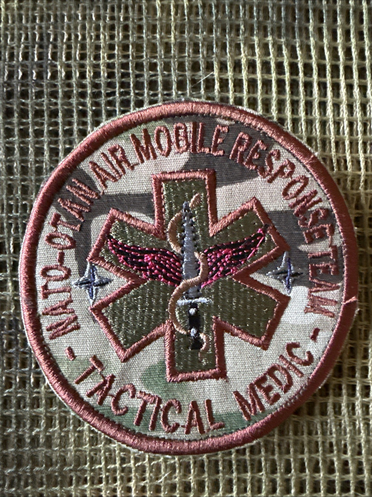 French Foreign Legion NATO-OTAN Air Mobile Response Team - Tactical Medic Patch