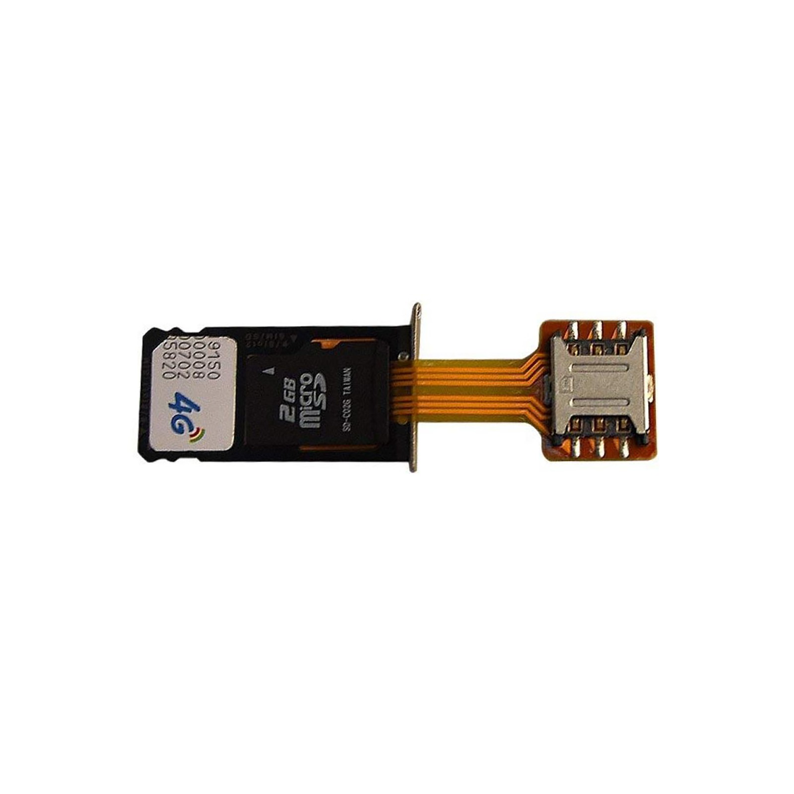 Double Dual SIM Card Micro SD Adapter for Android Phone Extender Nano to NAMO E