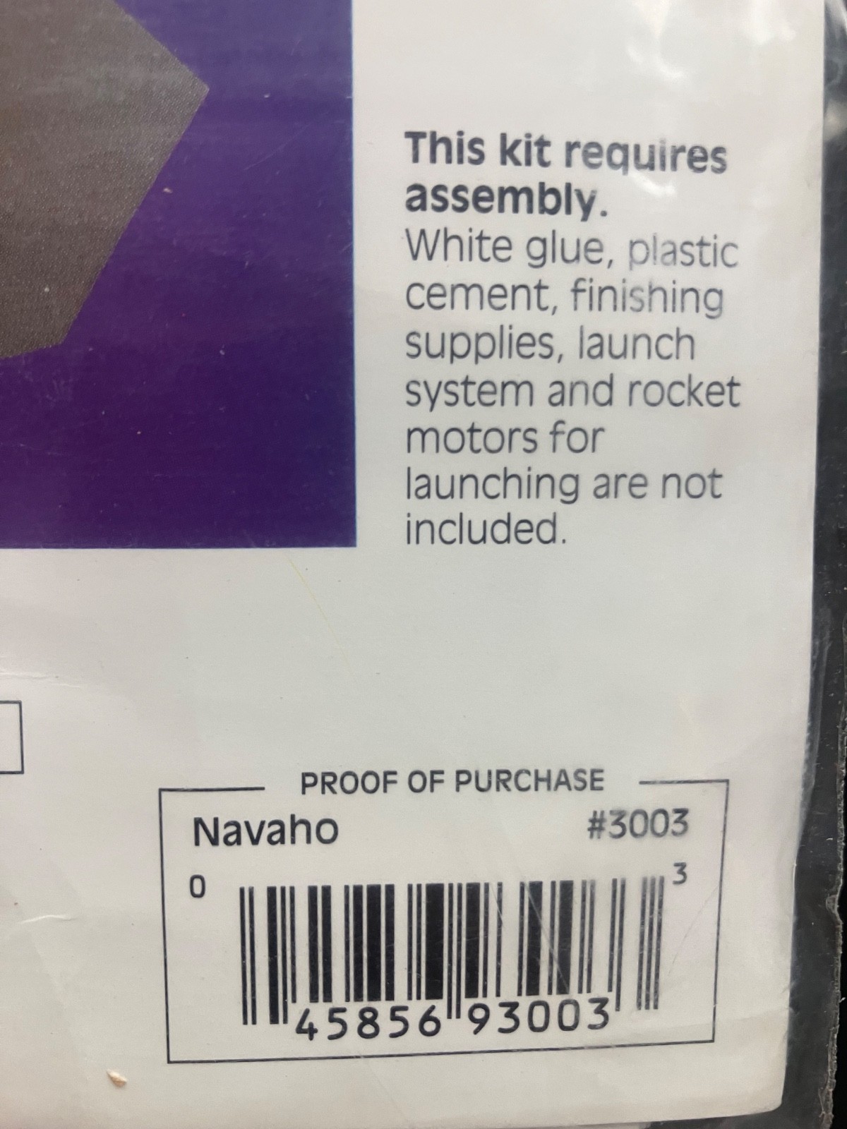 Quest Navaho Flying Model Rocket Kit #3003 - Sealed