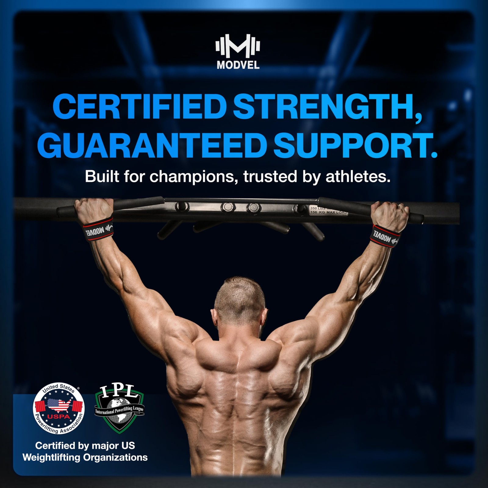 Orthopedic Wrist Brace and Wraps for Weightlifting - Adjustable, Lightweight ...