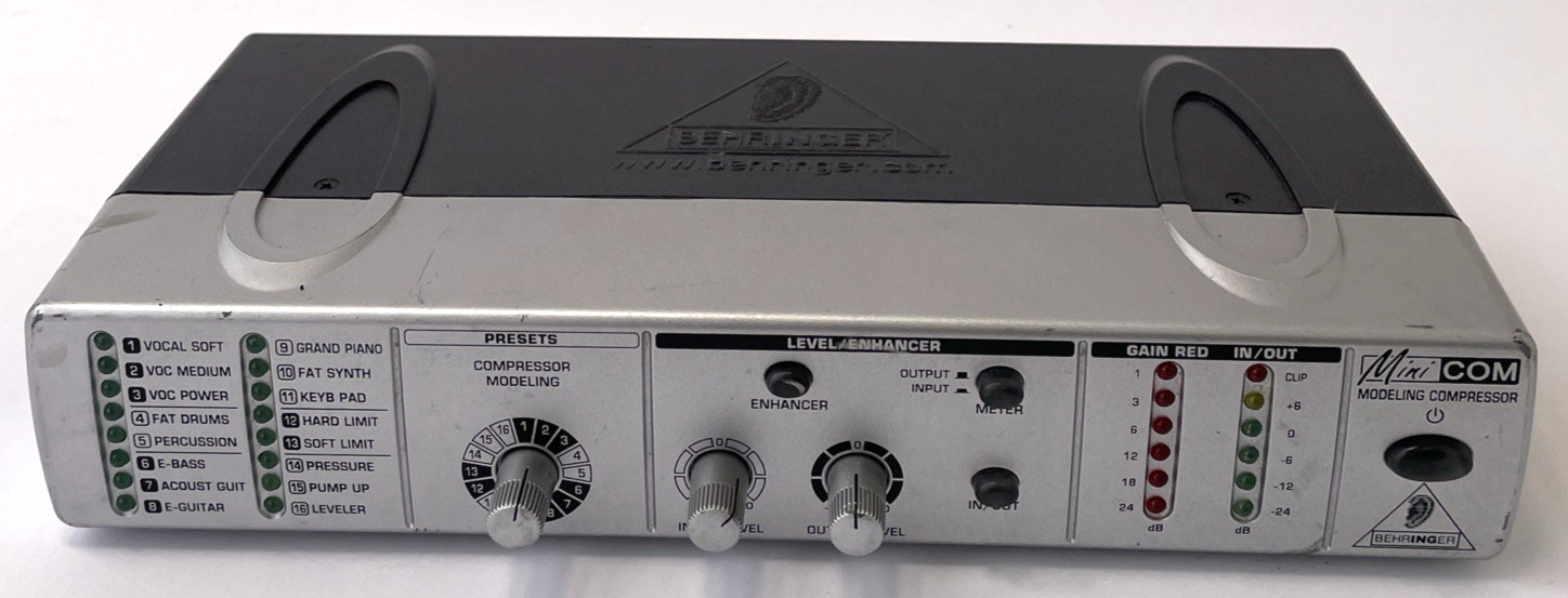 Behringer Modeling Compressor miniCOM model COM800 RARE Discontinued Model