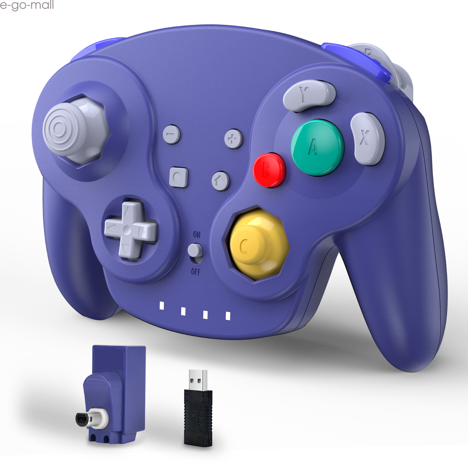 Wireless NGC Controller for Nintendo Switch Gamecube Wii /PC/iOS/Steam Raspberry