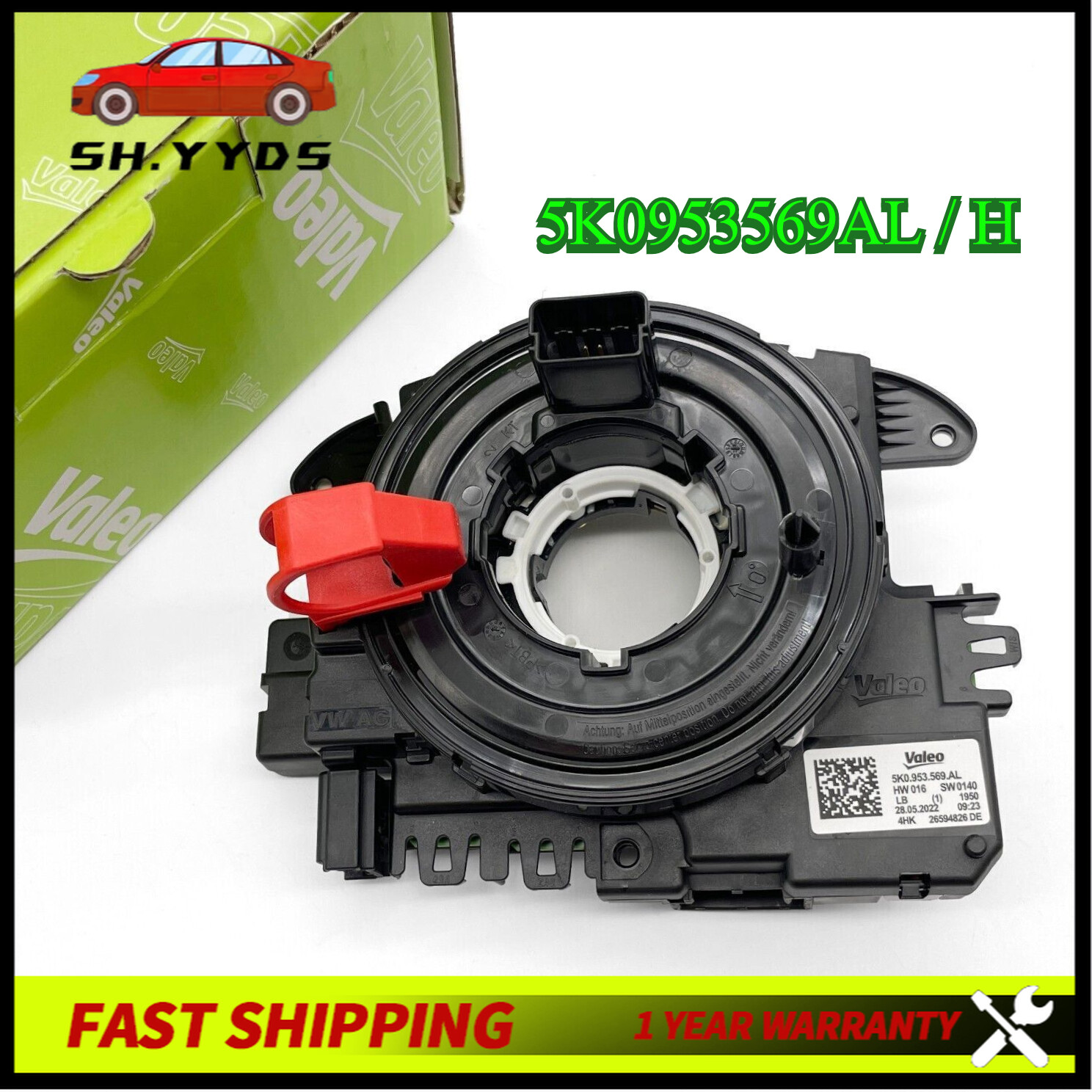 For VW Golf Jetta Passat Tiguan 5K0953569AL / H Original Volkswagen Clock Spring