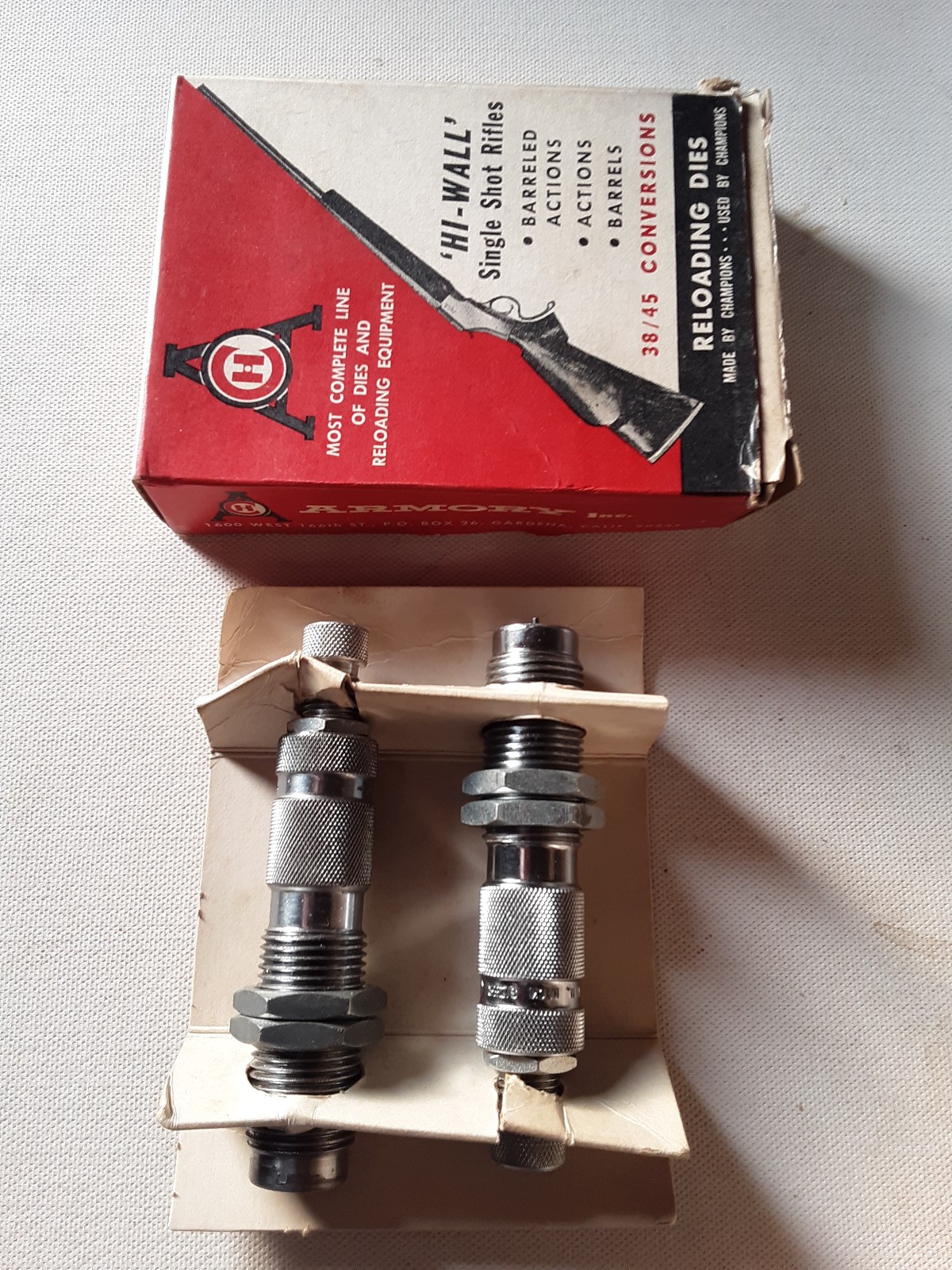 N.O.S. CH  6mm/284 NECK SIZING DIE SET  Reloading WILDCAT DIES