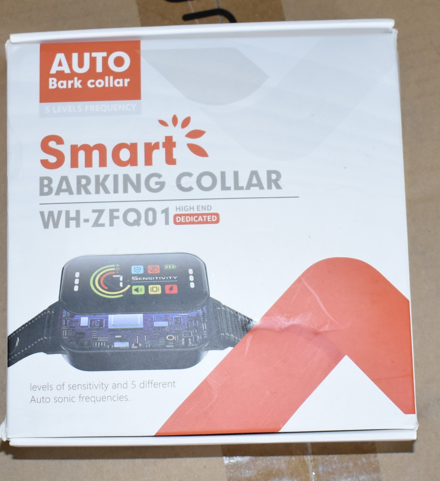 Smart Barking Dog Collar Intelligent Waterproof Bark Control Device Set 2 Pack