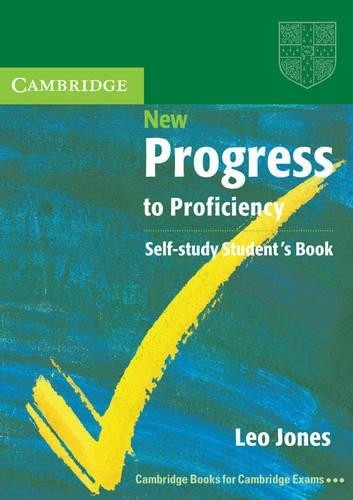 New Progress to Proficiency Self-Study Stu... by Jones, Leo Paperback / softback