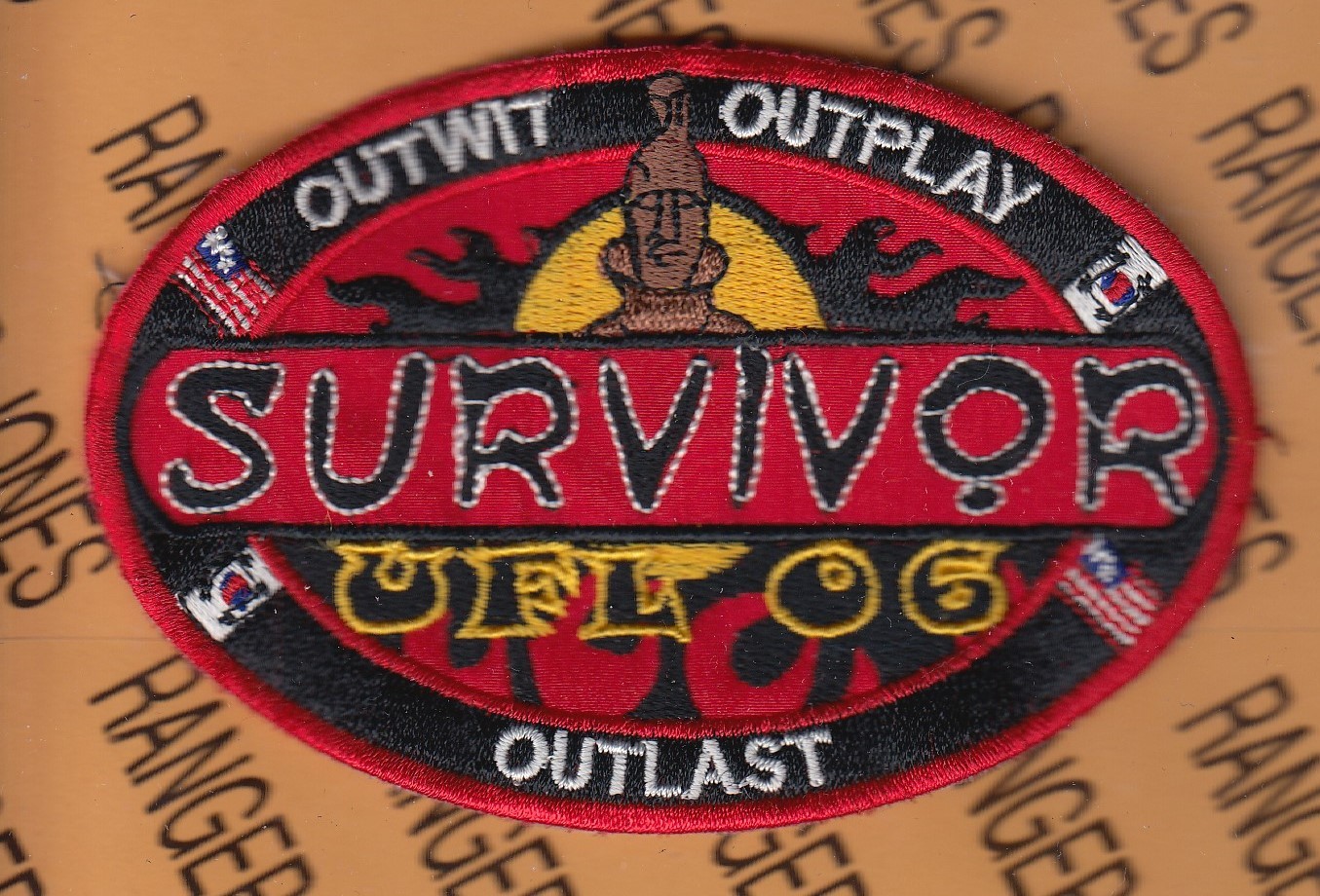 USAF AIR FORCE UFL Ulchi Focus Lense 2006 Survivor MI Intelligence 4" patch