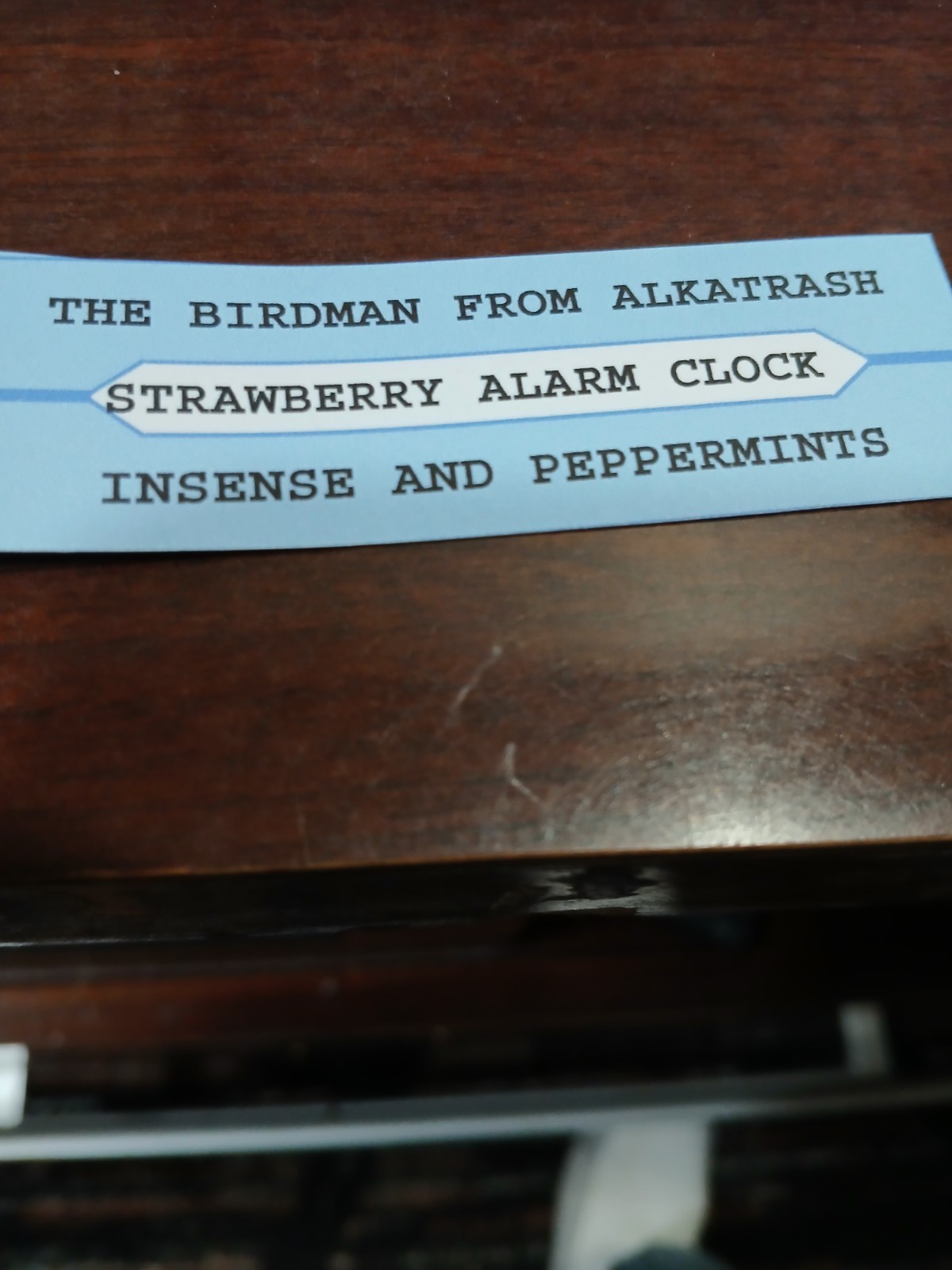 Strawberry alarm clock  TITLE STRIP .FREE SHIPPING IN U S